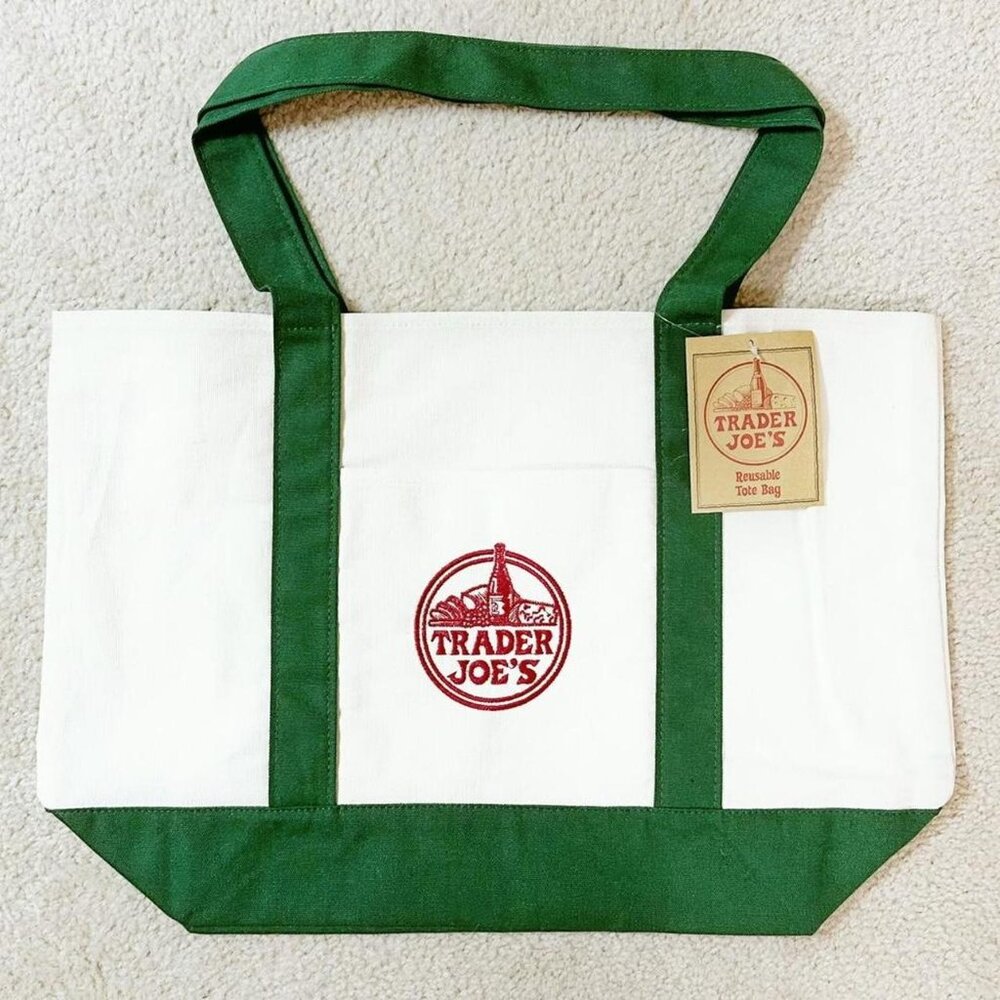 Trader Joe’s Large Canvas Tote Bag